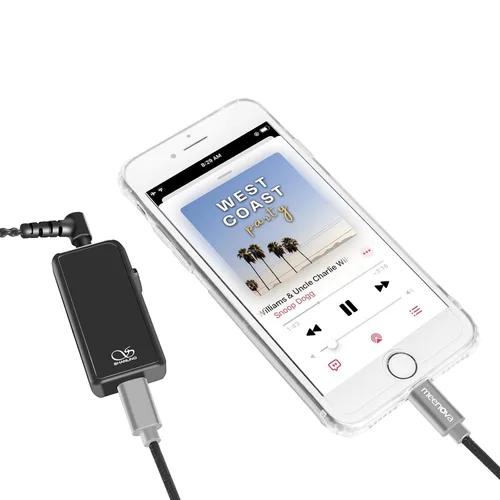 Miniatura 2 de Cable USB C DAC OTG de 0.5 pies para iPhone13/iPad8/iPod, núcleo de cobre sin oxígeno, iOS15 a tipo C macho adaptador para amplificador, Fiio BTR 5