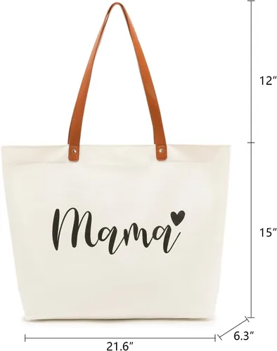 Miniatura 4 de Lamyba Regalos para mamá nueva, bolso de mano con bolsa de maquillaje, regalos geniales para mamá por ser/mamá embarazada/mujeres embarazadas