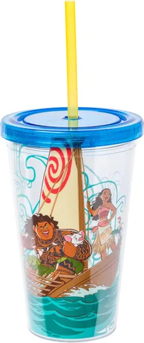 Miniatura 16 de Silver Buffalo Care Bears - Vaso alto de plástico iridiscente con diseño de estrellas arcoíris con tapa y pajilla, 20 onzas Care Bears iridiscentes