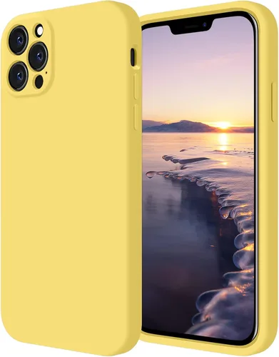 Miniatura 9 de FireNova Funda diseñada para iPhone 12 Pro, funda de silicona [protección de cámara] con forro de microfibra suave antiarañazos, 6.1 pulgadas