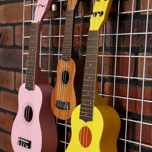 Miniatura 6 de Dnyta Diapasón de ukelele de 8.5 pulgadas de largo, color marrón palisandro con 15 trastes, piezas de repuesto para concierto, ideal para ukelele