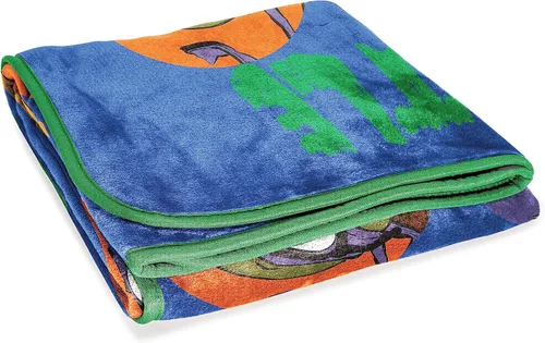 Miniatura 6 de Jay Franco Manta de felpa – 46 x 60 pulgadas para niños, manta de forro polar suave y acogedora para dormitorio y sofá, producto con licencia Azul