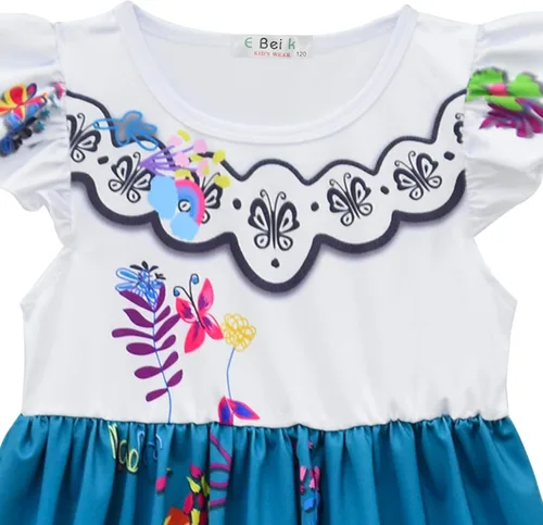 Miniatura 4 de Choadam Mirabel - Vestido de princesa para niñas y niños pequeños, vestido Isabella 2t 4t 6t