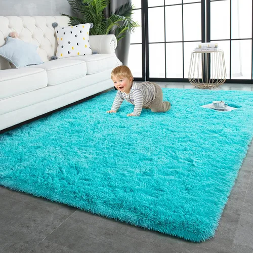 Miniatura 37 de TWINNIS - Alfombras muy suaves de pelo largo para interiores de 3 x 5 pies. Modernas alfombras de áreas de felpa para sala de estar, dormitorio