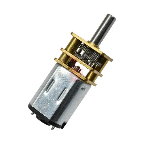 Miniatura 4 de GA12 N20 DC Gear Motor 6V 100RPM Lineal Motor Miniatura Eléctrico para Aparatos Electrodomésticos Ventilador Coche Hobby Toy RC Car