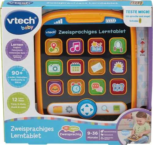 Miniatura 5 de VTech Tableta de aprendizaje bilingüe - Aprender inglés - para niños de 9 a 36 meses