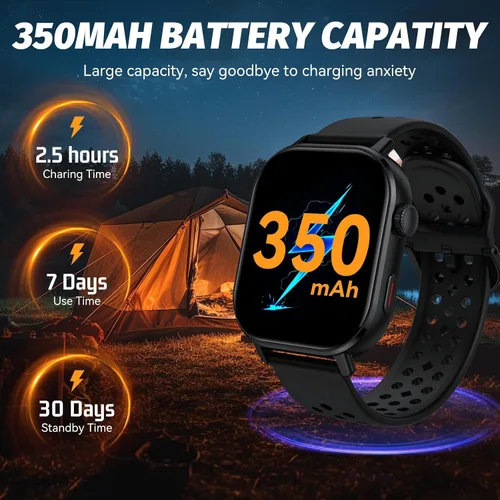 Miniatura 5 de Reloj inteligente con GPS para hombres, rastreador de actividad física con más de 178 modos deportivos, reloj de fitness con pantalla táctil AMOLED