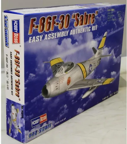 Miniatura 2 de Hobby Boss F-86F-30 Kit de construcción de modelo de avión Sabre