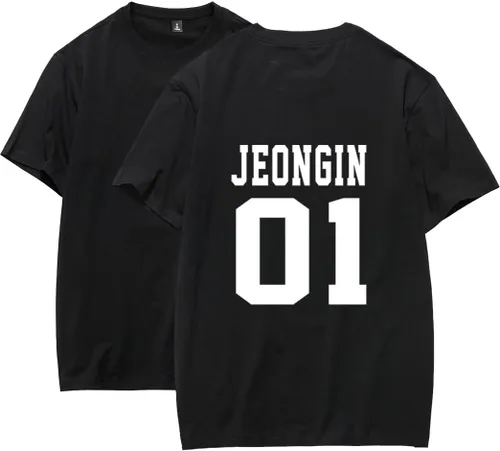 Miniatura 11 de JUNG KOOK SKZ Apoyo Camiseta Skz Merch Felix Bangchan Hyunjin Changbin Jeongin Jisung Leeknow Seungmin Camiseta Playera Tops Bangchan negro 97