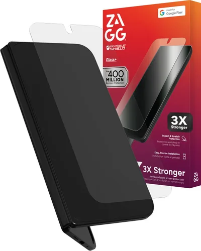 Miniatura 3 de ZAGG InvisibleShield Glass+ - Protector de pantalla de vidrio templado - Hecho para Google Pixel 3A - Compatible con fundas