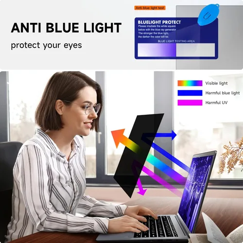 Miniatura 4 de Mamol Pantalla de privacidad para laptop de 16 pulgadas - Compatible con Lenovo, Hp, Dell, Acer, Asus, Thinkpad, Envy, Xps - Aspecto 16:10, Anti Luz