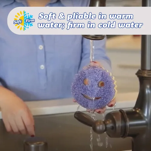Miniatura 4 de Scrub Daddy – Scrub Mommy – esponja exfoliante doble cara, absorbente