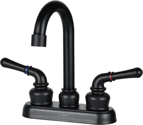 Miniatura 9 de Grifo de fregadero de baño RV – Reemplazo de grifo de fregadero de níquel cepillado para caravanas, cámpers, quintas ruedas, casas rodantes