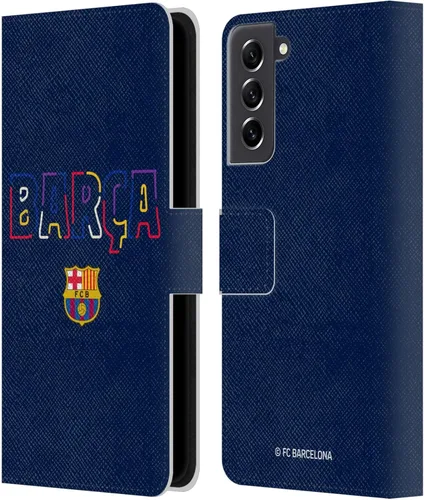 Miniatura 192 de Head Case Designs Funda de piel con licencia oficial del FC Barcelona Barca Crest Graphics para Samsung Galaxy A06 4G