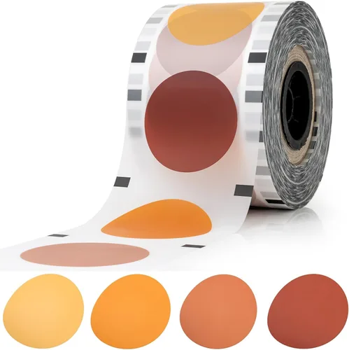 Miniatura 9 de Película selladora de tazas transparente, sella 3275 tazas por rollo @ 3.543 in-4.134 in, película de sellado de tapa de té con leche de Bubble Boba
