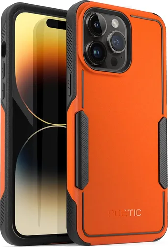 Miniatura 18 de Poetic Neon - Funda para iPhone 14 Pro Max, resistente de doble capa, delgada, a prueba de golpes, compatible con carga inalámbrica, antideslizante