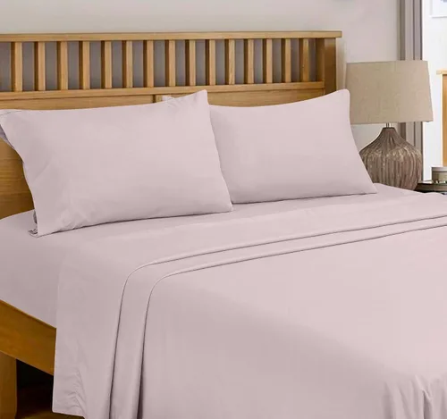 Miniatura 7 de Royale Linens Sábana encimera de 300 hilos 100% algodón peinado de fibra larga - Super suave - Sábanas superiores - Sábana encimera Cal King