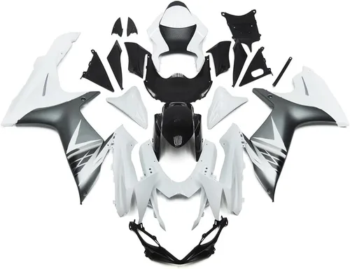 Miniatura 34 de Kit de carenado de inyección azul, negro y blanco para Suzuki GSXR600 GSX750 2006 2007 GSXR 600 GSX-R750 06 07 ABS Carenado de plástico completo