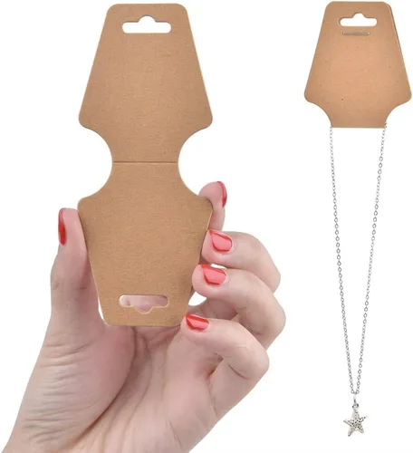Miniatura 4 de 100 piezas de collares para tarjetas de exhibición, joyas, pulseras, aretes, llavero, anillos, bandas para el cabello, proyectos de manualidades