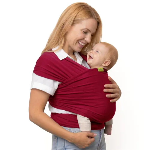 Miniatura 8 de Serenity Achillea - Portabebés elástico - Recién nacido a niño pequeño (7-35 libras) - Portabebés manos libres