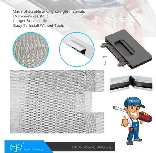 Miniatura 9 de Reemplazo de filtro de campana extractora W10169961A mejorado, se adapta a Whirlpool, Ikea, Kitchen Aid, Jenn Air, filtro de grasa de campana