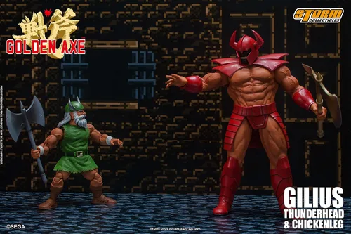 Miniatura 13 de Storm Collectibles Storm COLL Hacha dorada GILIUS Thunderhead & Chicken L 1/12 AF