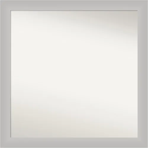Miniatura 18 de Amanti Art Silver Bathroom Mirror for Over Sink, 24x49 Custom Made Marred Pewter Rectangle Vanity Mirror, Oversize Casual Wood Frame, Hangs Estaño