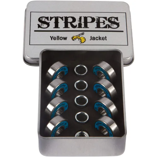 Miniatura 27 de Yellow Jacket - Rodamientos premium para patineta y longboard, profesionales, 608, ABEC 9, naranja tropical (paquete de 8)