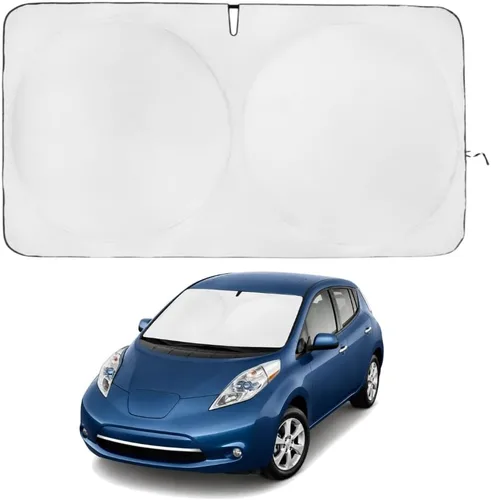 Miniatura 208 de Kinder Fluff Parasol para parabrisas Protección solar reflectante patentada para automóvil, certificado 99% de bloqueo UVR, interior fresco