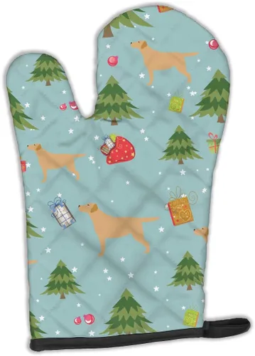 Miniatura 76 de Caroline's Treasures BB4872OVMT - Guante de horno de Navidad Affenpinscher resistente al calor, grueso para sartenes calientes y horno, manopla