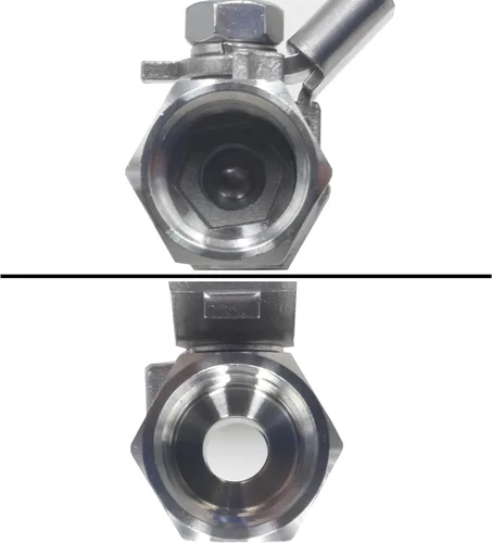 Miniatura 2 de HFS (R) Válvula de bola de una pieza 1/2" NPT hembra x 1/2" NPT hembra, acero inoxidable 304, 1000 CWP