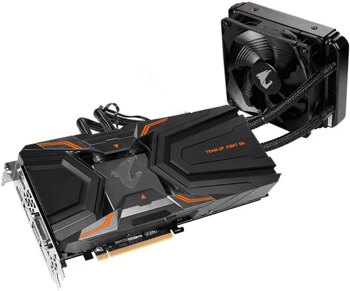Miniatura 2 de Gigabyte GeForce GTX 1080 Ti Waterforce 11GD tarjetas gráficas