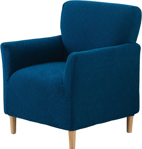 Miniatura 81 de Fundas de jacquard para sillón de banquete, fundas suaves para sillón, fundas elásticas de 1 pieza para sala de estar, funda antideslizante