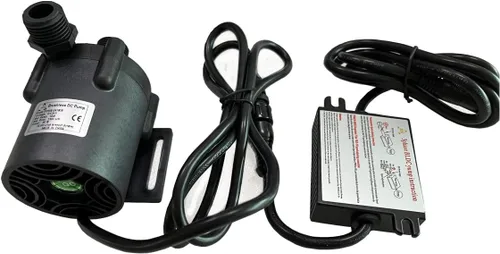Miniatura 7 de SHYSKY DC55E-24160S 24VDC Pequeña Bomba de agua sin escobillas de energía eficiente 80W 52.5 ft 52ft Lift 634GPH Bajo ruido para circulación de agua