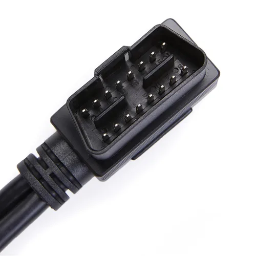Miniatura 2 de bbfly-B4 OBD II OBD2 - Cable divisor, 1 adaptador de extensión macho y 2 adaptadores hembra (1 pie/30 cm)