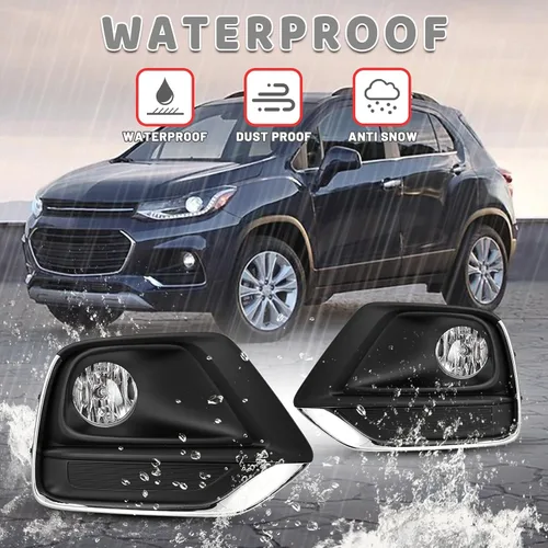 Miniatura 8 de Conjunto de luces antiniebla para Chevy Trax Chevrolet Driver Passenger 2017, 2018, 2019, 2020, 2021, 1 par