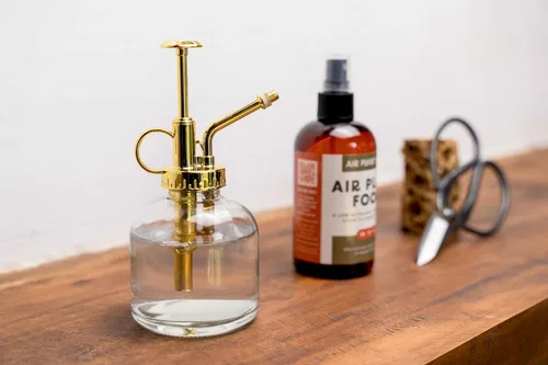 Miniatura 7 de Regadera de cristal para plantas – Botella de spray de 8 onzas de oro para plantas – Regadera con una sola mano para plantas