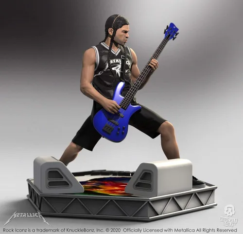 Miniatura 7 de Knucklebonz - Estatua coleccionable de edición limitada de Robert Trujillo (Metallica) (solo 3000 creados) - Rock Iconz, con licencia