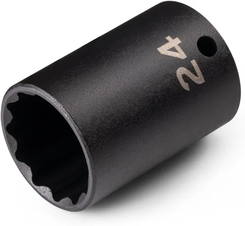 Miniatura 8 de TEKTON Accionamiento de 3/8 pulgadas x 1 pulgada Zócalo de impacto de 12 puntos poco profundo SID12225