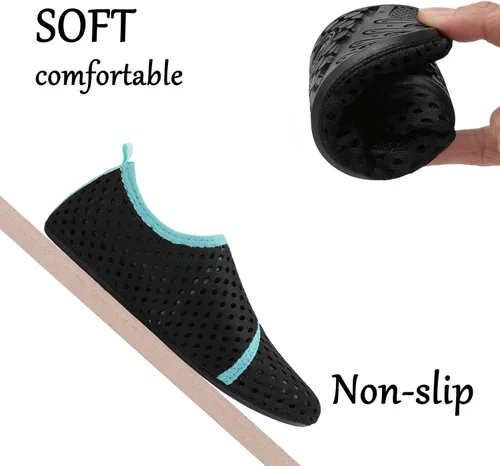 Miniatura 4 de JOINFREE - Zapatos de natación para niños y niñas, calcetines acuáticos de secado rápido para niños, zapatos con sensación de pies descalzos