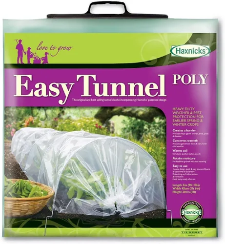Invernadero tunel tierra para jardín Haxnicks Easy Poly, Poly, Estándar