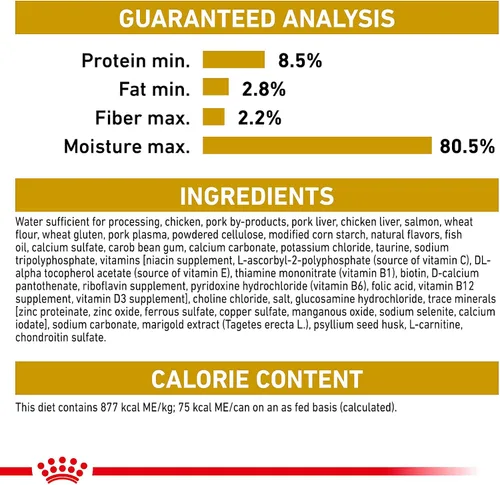 Miniatura 6 de Comida para gatos de Royal Canin, Breed Nutrition para Maine Coon, Adulto, rebanadas delgadas en salsa, 3 oz (Paquete de 6)