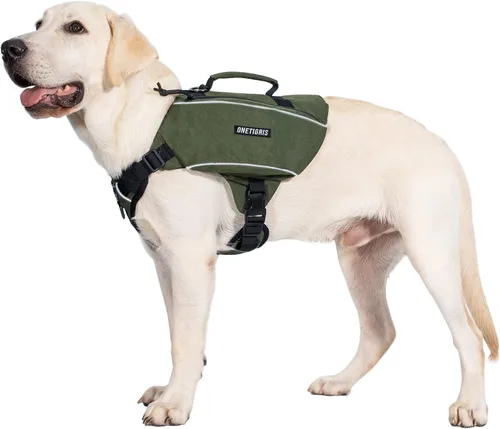 Miniatura 11 de ONETIGRIS CAMLUS - Mochila para perros en forma de Y, sin tirones, con anillas en D, ligera, para senderismo, caza, campamento, viajes
