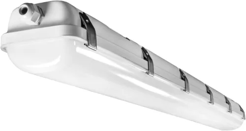 Miniatura 11 de E2 LIGHTING Luz LED hermética de vapor de 4 pies con batería de emergencia de respaldo Potencia de 50 W seleccionable 3CCT sintonizable 3500K