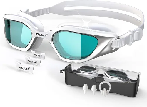Miniatura 9 de Whale Gafas de natación para adultos, antiempañamiento, cómodas, polarizantes, para adultos, unisex