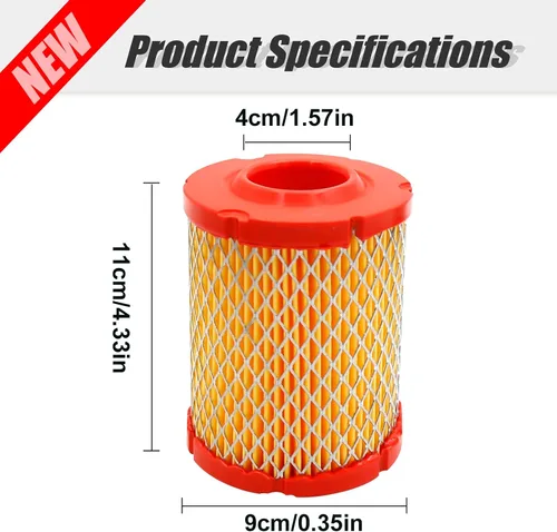Miniatura 2 de SYOWADA 937-05066 Reemplazo del filtro de aire para modelos PowerMore de motor de 547cc, reemplazo 737-05066 para muchas cortadoras MTD, Cub Cadet