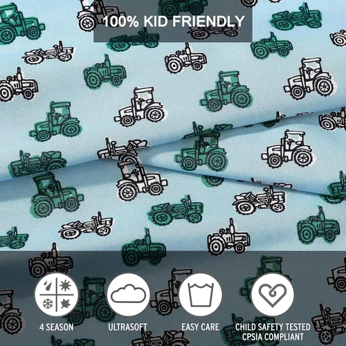 Miniatura 8 de Eddie Bauer Kids - Sábanas individuales XL para niños, ropa de cama resistente a manchas para niños pequeños con fundas a juego, súper suave