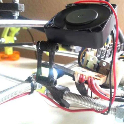 Miniatura 5 de Bettomshin Ventilador de enfriamiento 4010MS 1.575x1.575x0.394 in DC 12V 0.1A 2.4W Rodamientos de manga Rodamientos de retención de aceite 1 unids