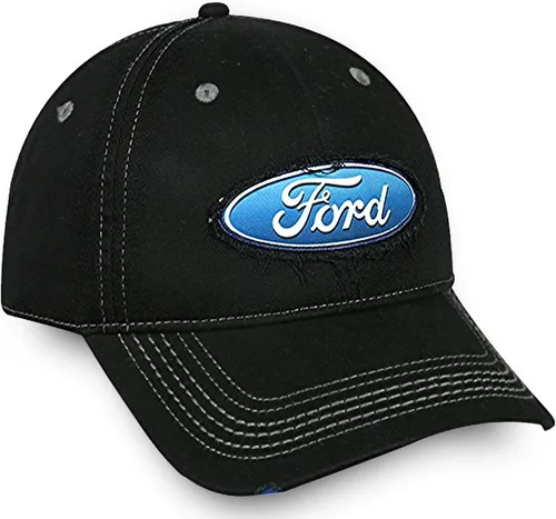 Miniatura 5 de Outdoor Cap Visera deshilachada de 6 paneles HKLP tapa negra Ford