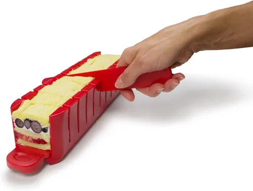 Miniatura 6 de Architec Máquina apilable de cinco minutos, color rojo, sin BPA, apto para lavavajillas